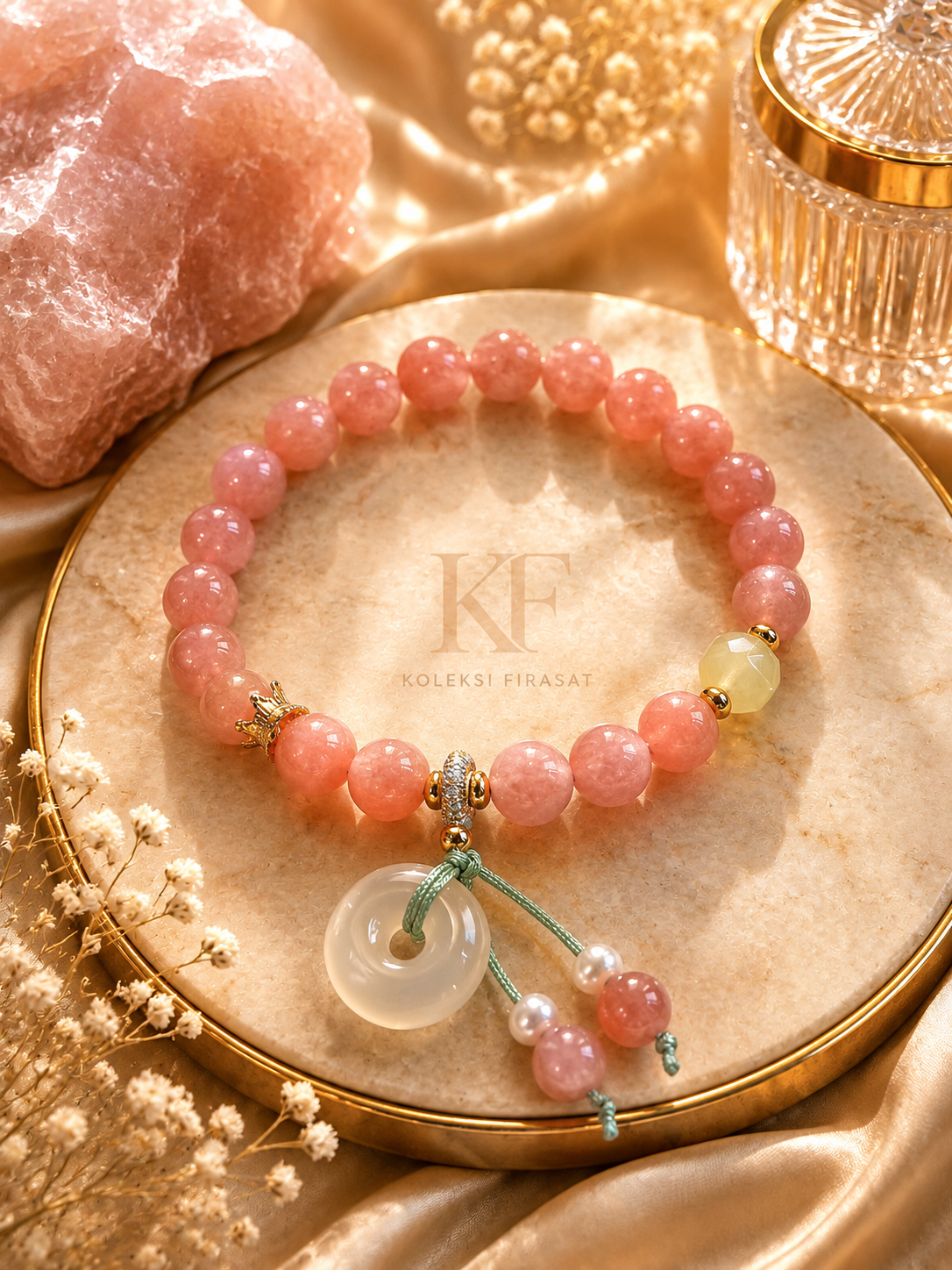 BUNGA TIDUR  Rose Quartz