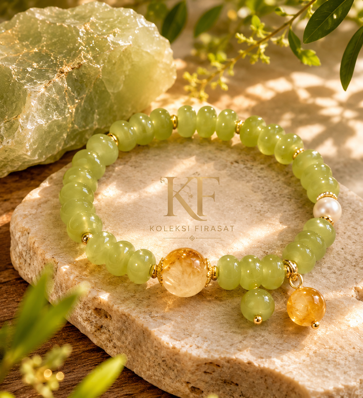 Pelabuhan Rindu  Green Jade & Citrine