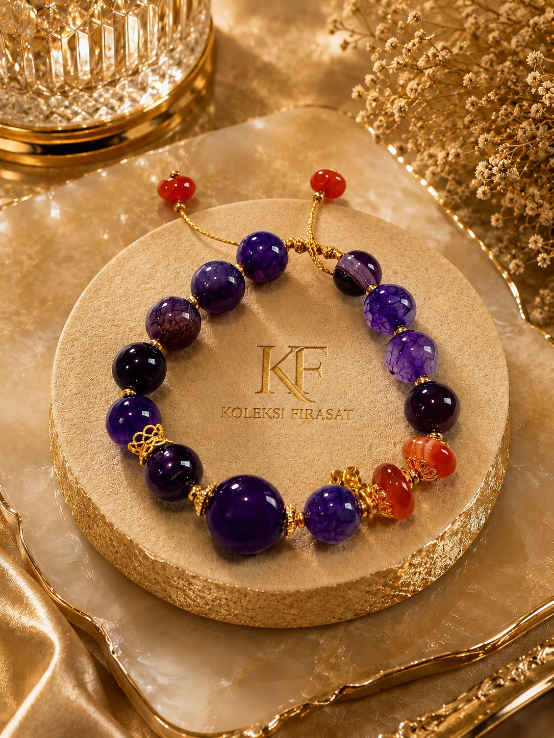 Super Seven · Dragon Vein Agate · Carnelian